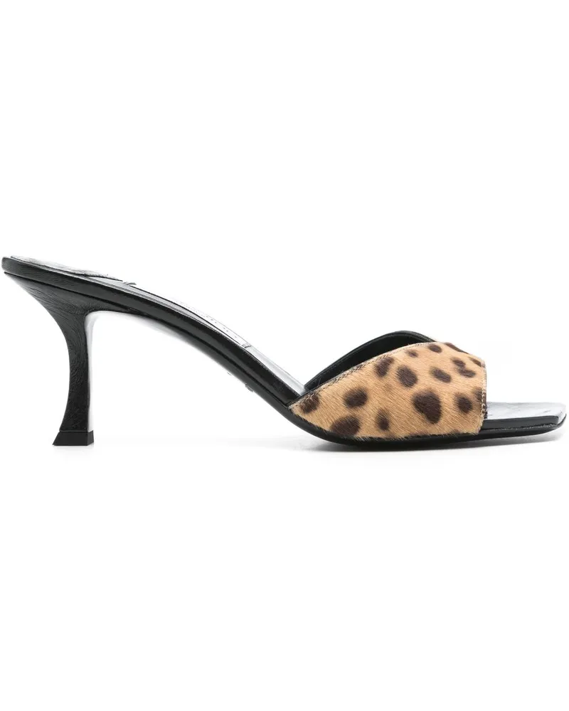 Jimmy Choo Skye Mules 70mm - Braun Braun