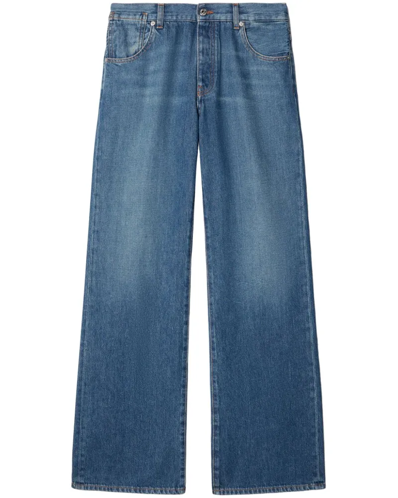 OFF-WHITE Weite Jeans im Five-Pocket-Design - Blau Blau