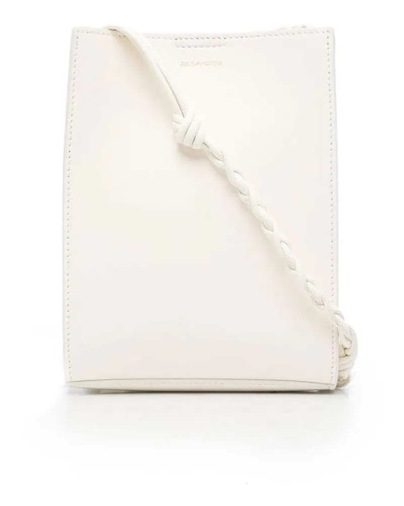 Jil Sander Tangle Schultertasche - Weiß Weiß
