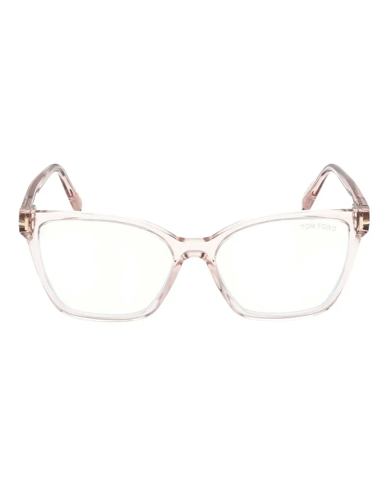 Tom Ford Brille mit eckigem Gestell - Rosa Rosa