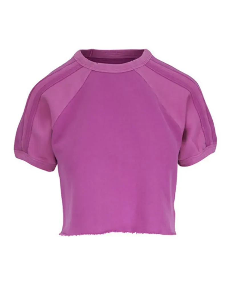 Mother Half Cut T-shirt - Violett Violett