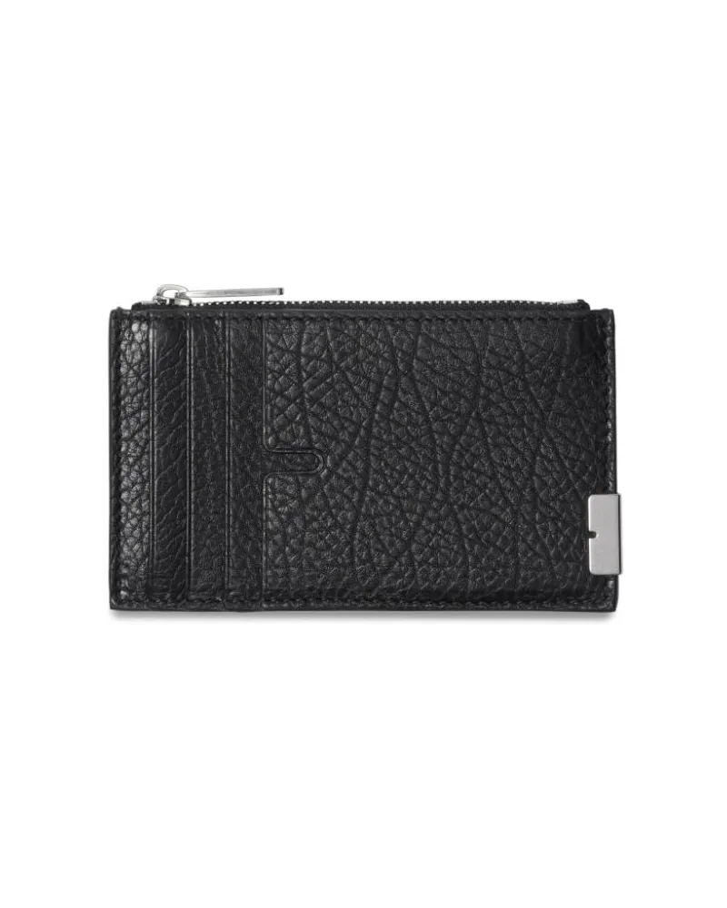 Burberry Portemonnaie mit Logo-Gravur - Schwarz Schwarz