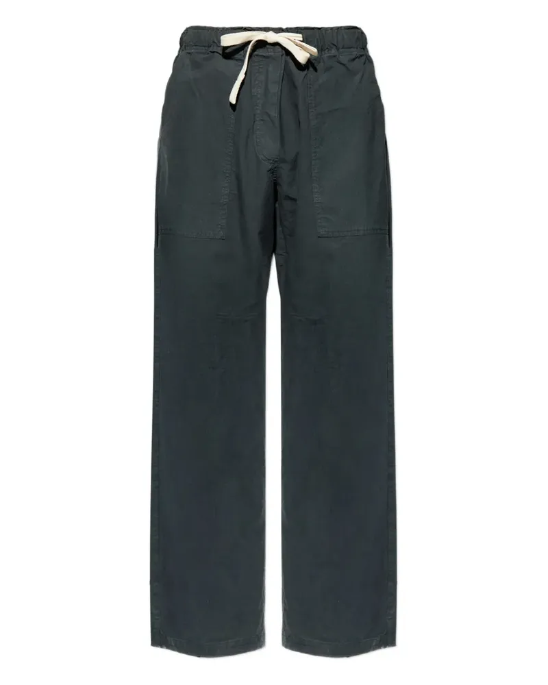 Palm Angels front-pocket drawstring trousers - Grau Grau