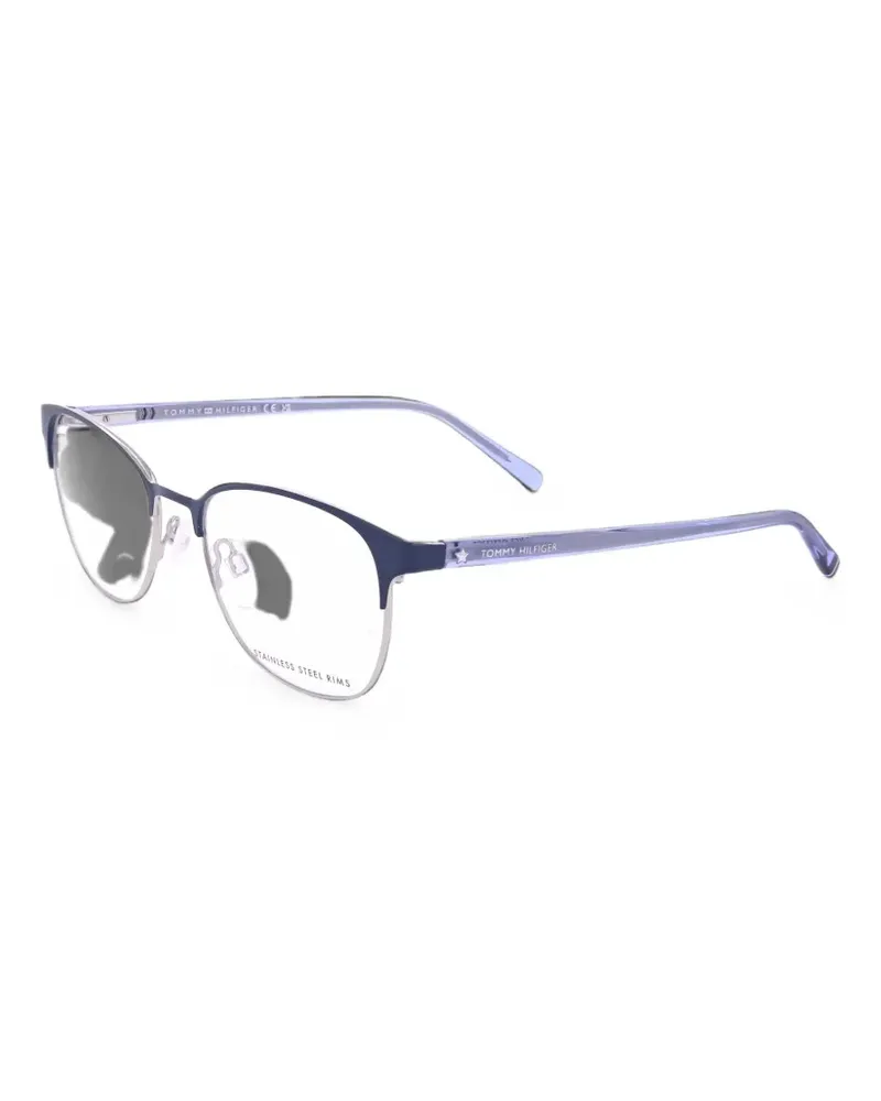 Tommy Hilfiger round-frame glasses - Blau Blau