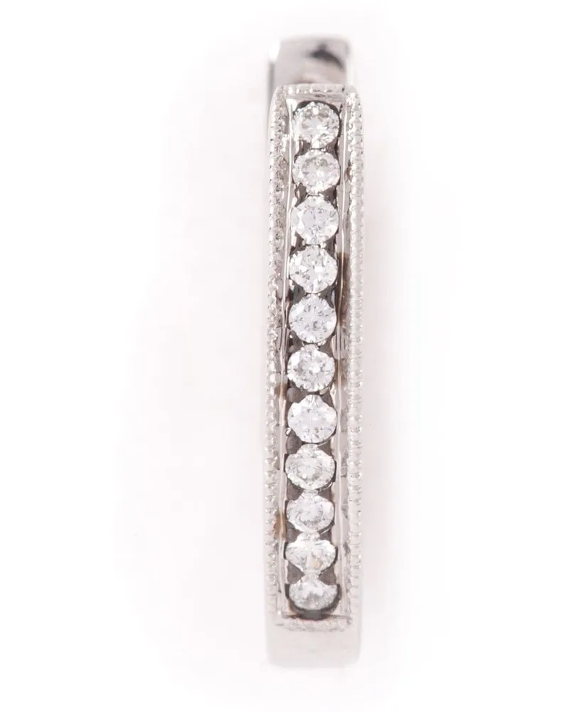 Wouters & Hendrix 18kt Weißgoldohrring mit Diamanten Weiß