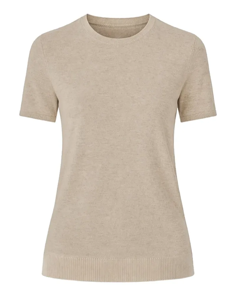 The Row Kurzärmeliges T-Shirt - Nude Nude