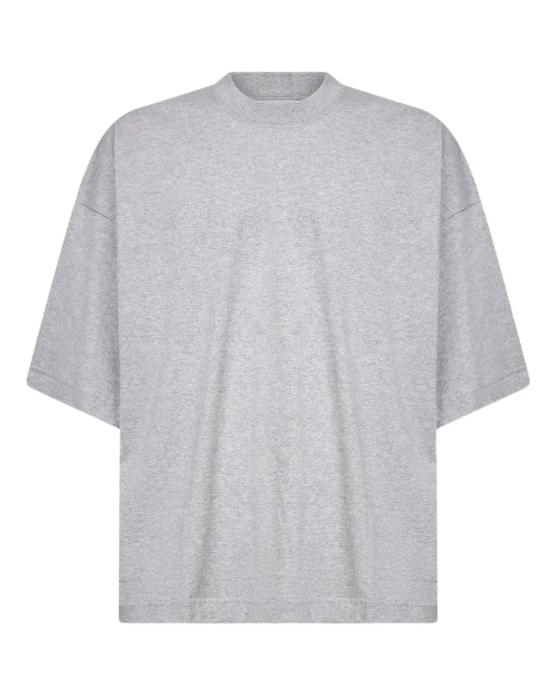 Studio Nicholson Geripptes Piu T-Shirt - Grau Grau