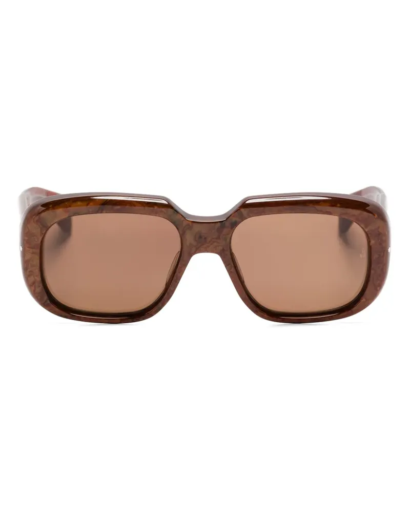 Jacques Marie Mage Kobo Sonnenbrille - Braun Braun