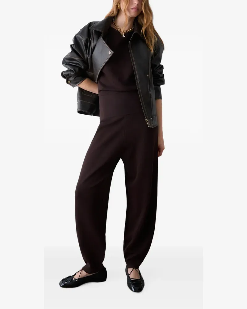 Liu Jo long knitted jumpsuit - Braun Braun