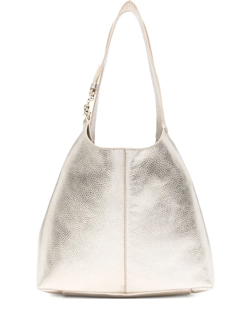 Coccinelle C-Easy Schultertasche - Silber Silber