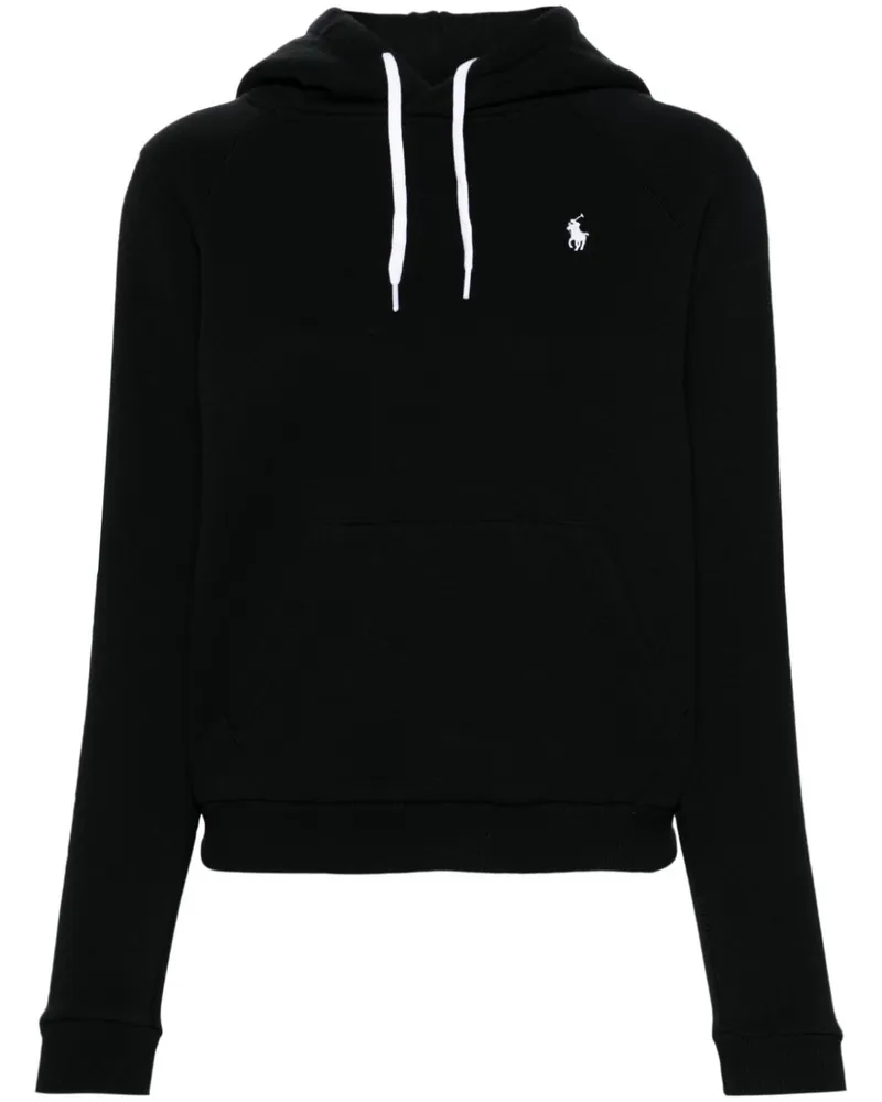 Ralph Lauren Hoodie mit Polo Pony-Stickerei - Schwarz Schwarz