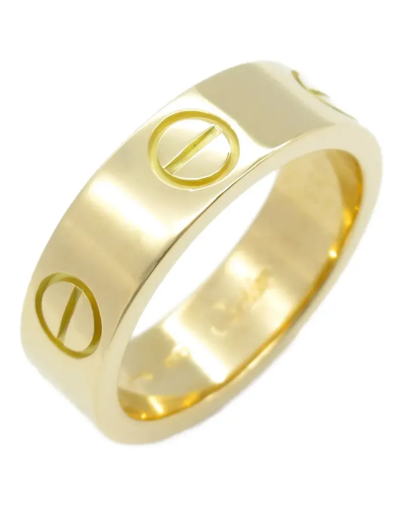 Cartier 2010s 18kt Love Gelbgoldring Gold