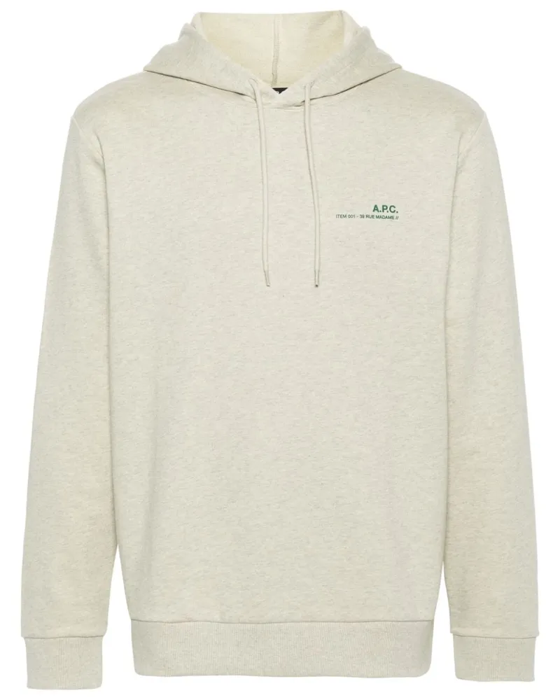 A.P.C. Item H Hoodie - Grün Grün