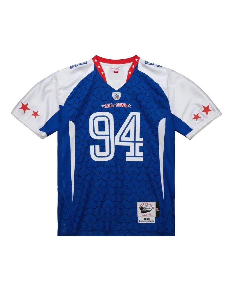 Mitchell & Ness x NFL NFC Pro Bowl 2009 DeMarcus Ware T-Shirt - Blau Blau