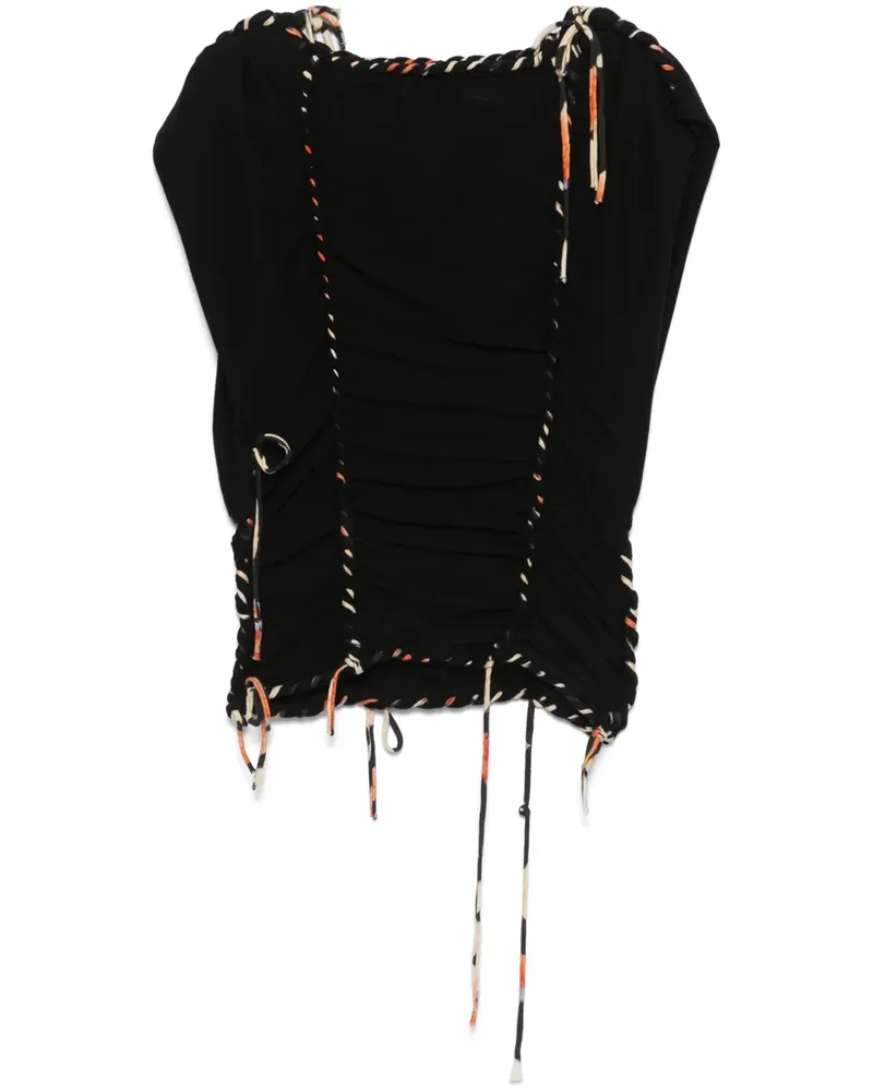 Isabel Marant Zohra Oberteil - Schwarz Schwarz