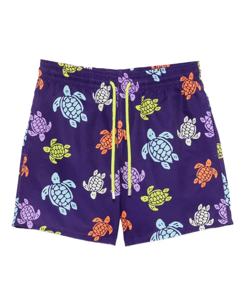 Vilebrequin Mahina turtle-print swim shorts - Violett Violett