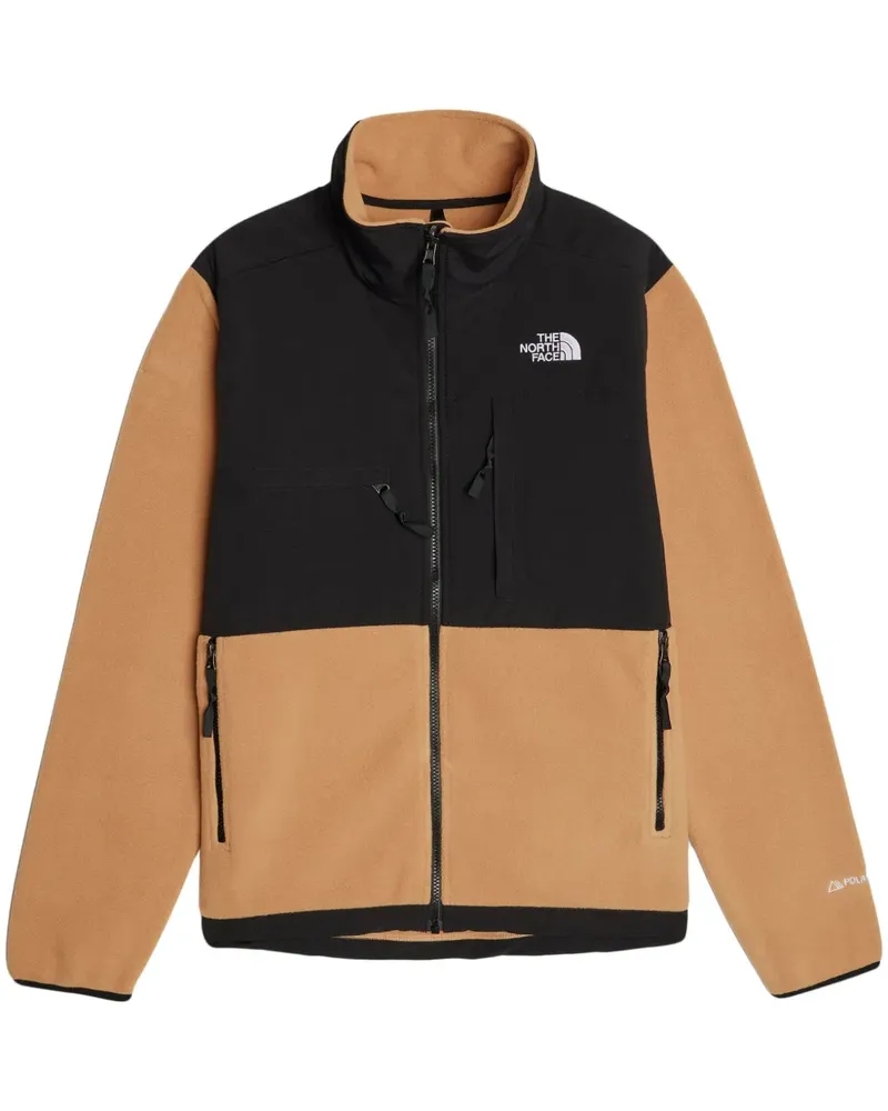 The North Face Denali Jacke mit Logo-Print - Nude Nude