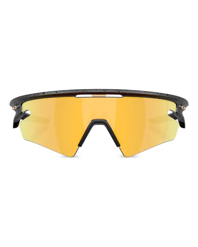 Oakley Sphaera shield-frame sunglasses - Schwarz Schwarz