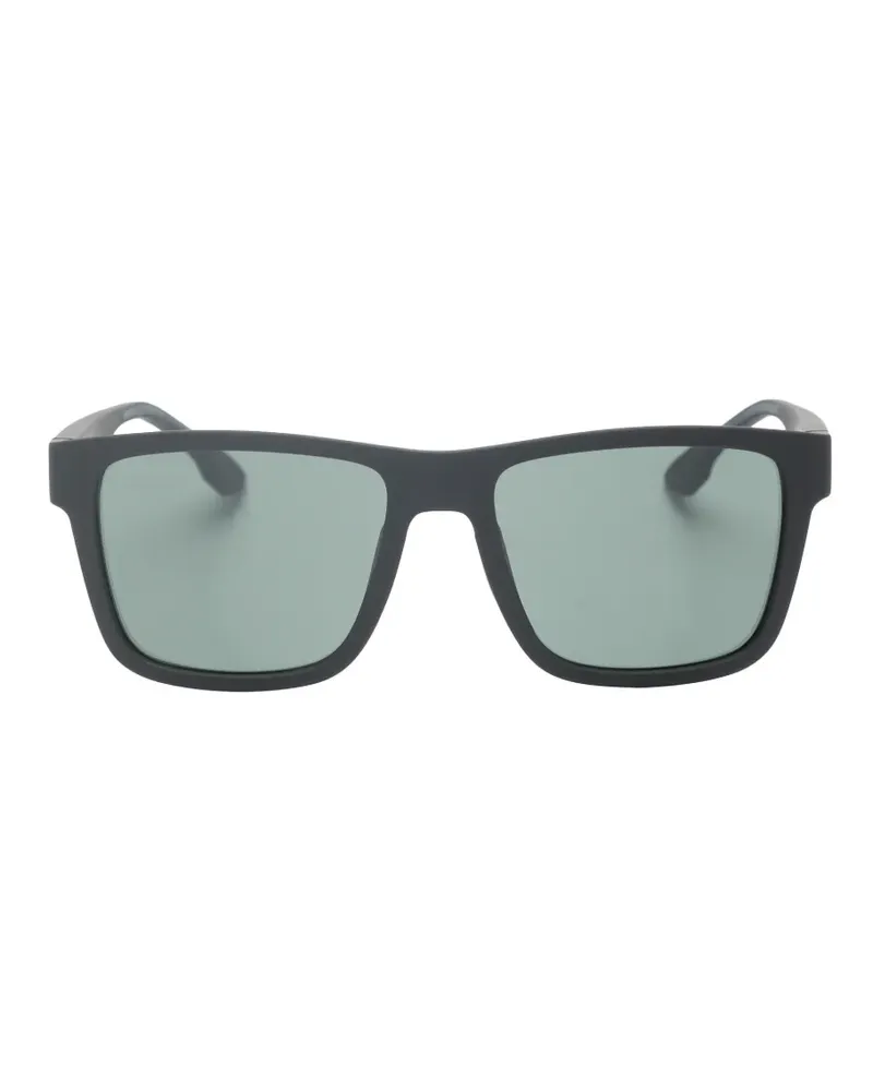 HUGO BOSS rectangle-frame sunglasses - Schwarz Schwarz