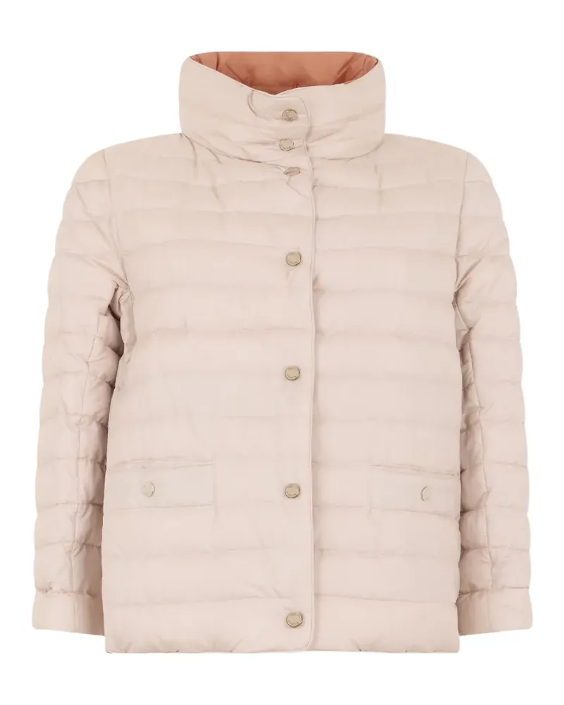 MOORER Cindy-Thc reversible quilted-down jacket - Nude Nude