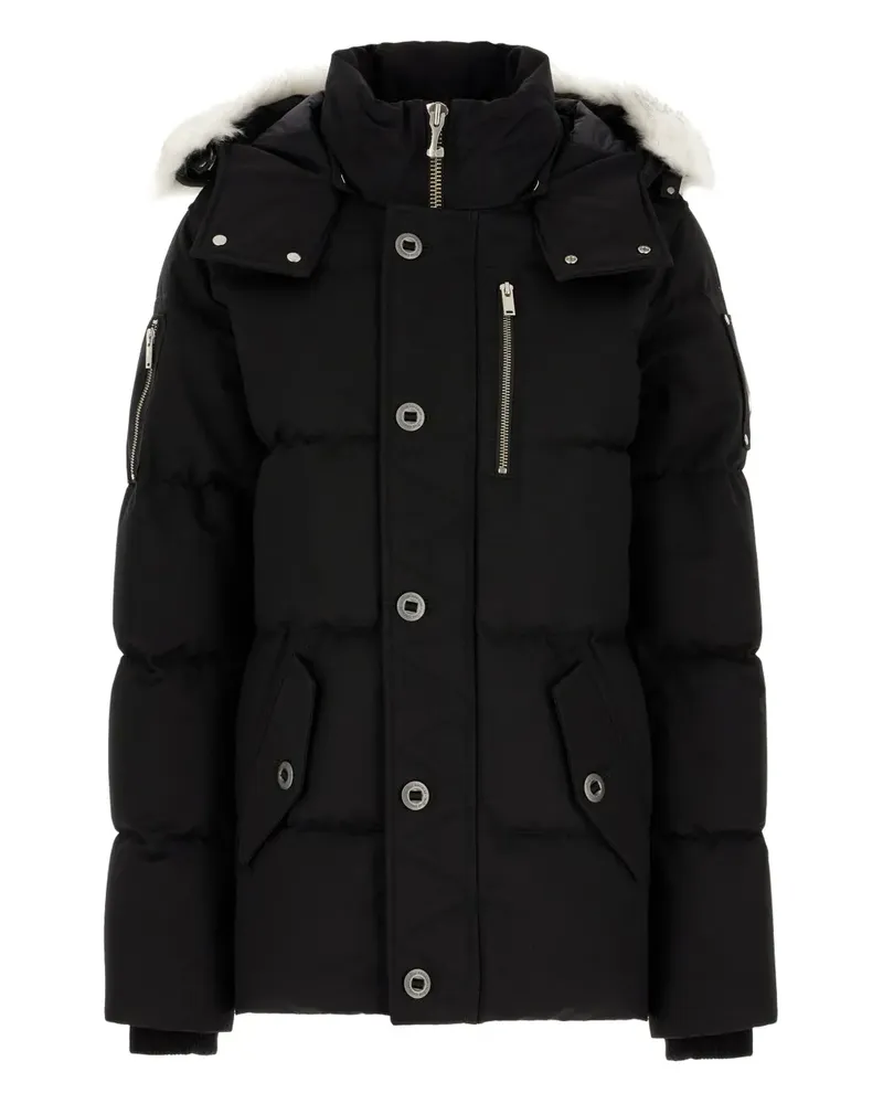 Moose Knuckles Jacke mit Knöpfen - Schwarz Schwarz