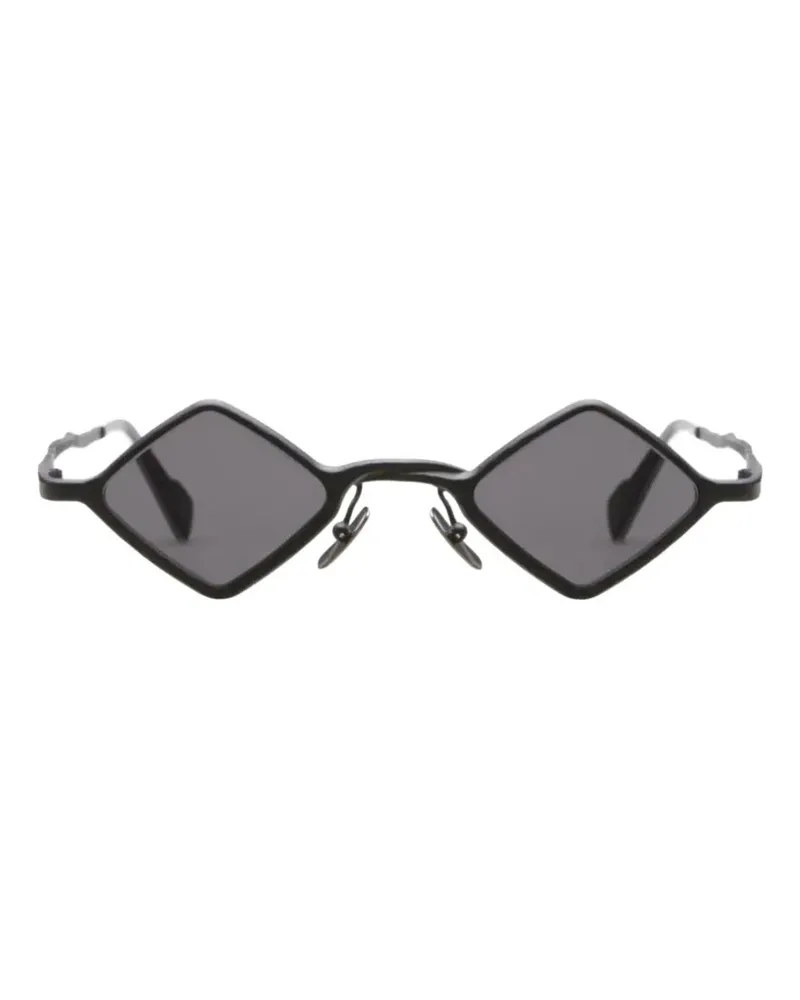 KUBORAUM Z14 geometric-frame sunglasses - Schwarz Schwarz