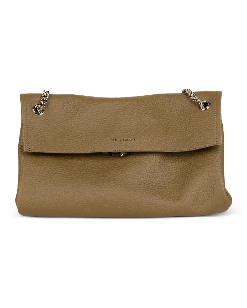 Orciani Venus Schultertasche mit Kette - Grün Grün