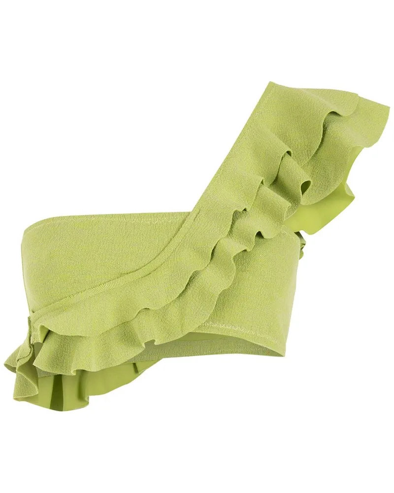 Clube Bossa One-Shoulder-Bikinioberteil - Grün Grün
