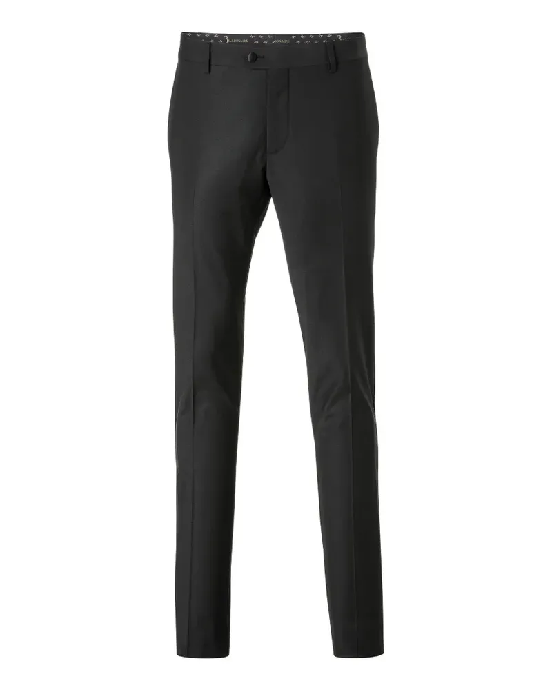 Billionaire Isidore paisley-panelled tailored trousers - Schwarz Schwarz