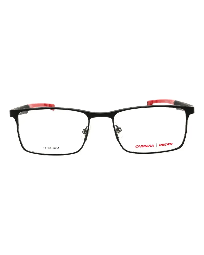 Carrera rectangle-frame glasses - Schwarz Schwarz