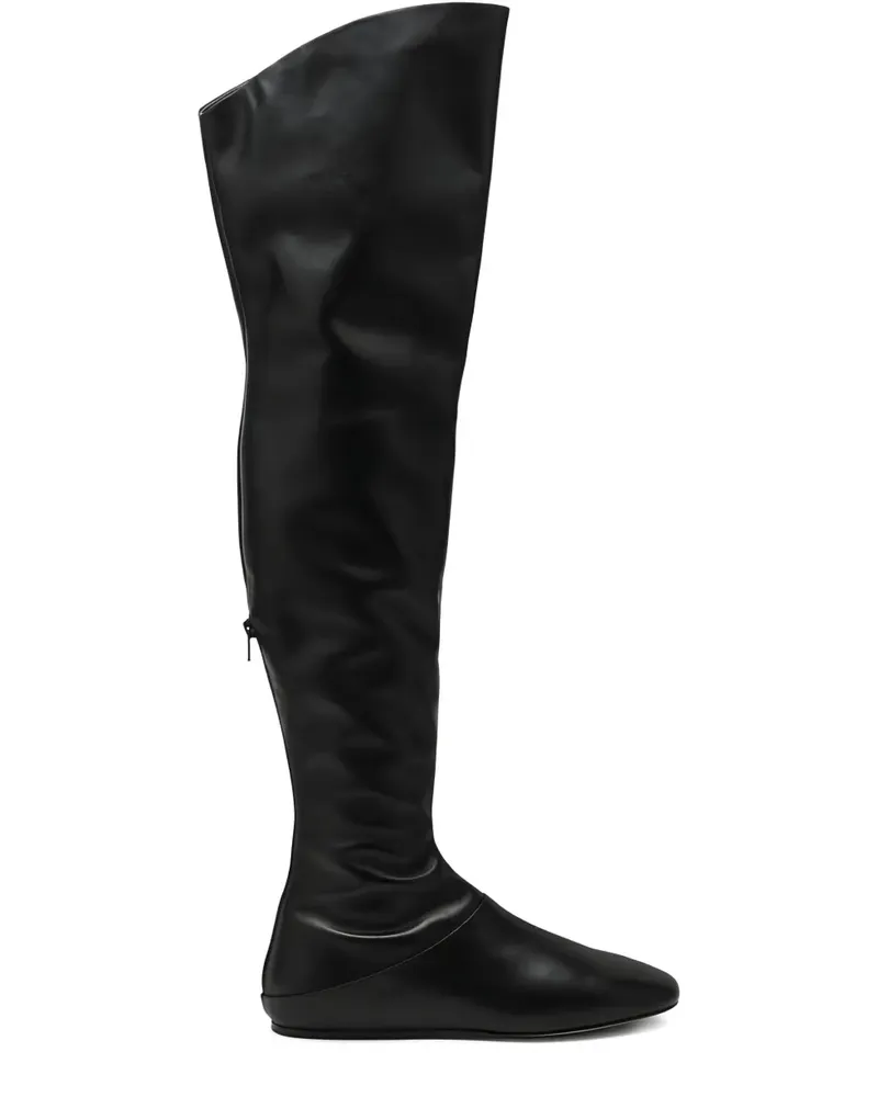Le Monde Béryl Luna Overknee-Stiefel - Schwarz Schwarz