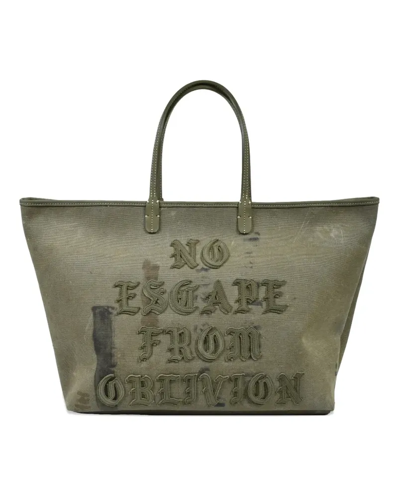 READYMADE x Cali Thornhill DeWitt large Dorothy tote bag - Grün Grün