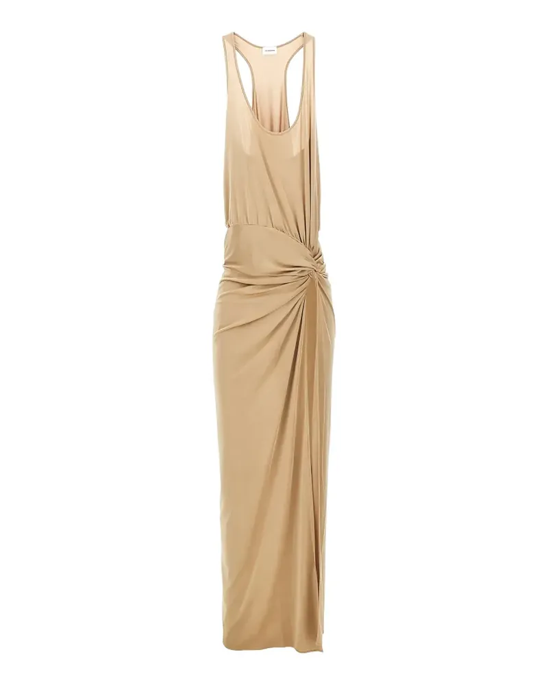 ANDAMANE knot-detail racerback dress - Gold Gold