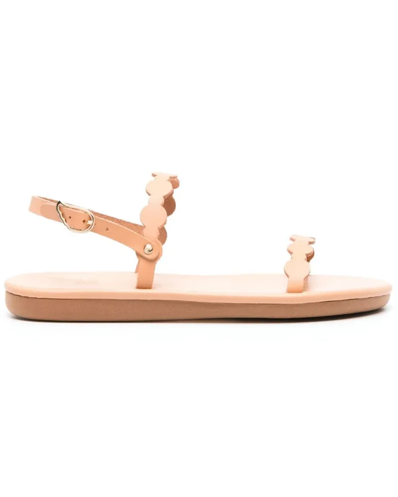 Ancient Greek Sandals Flache Orion Sandalen - Nude Nude