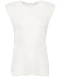 Issey Miyake Tatami July Tanktop Weiß