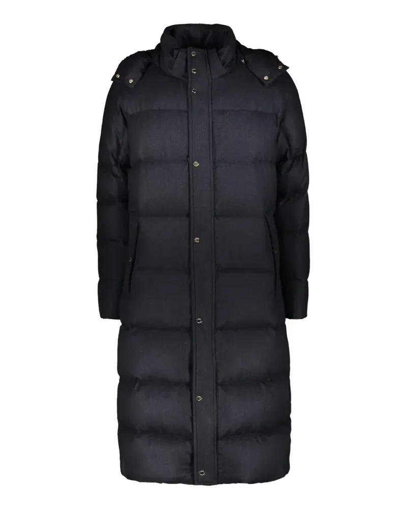 MOORER padded cashmere coat - Blau Blau