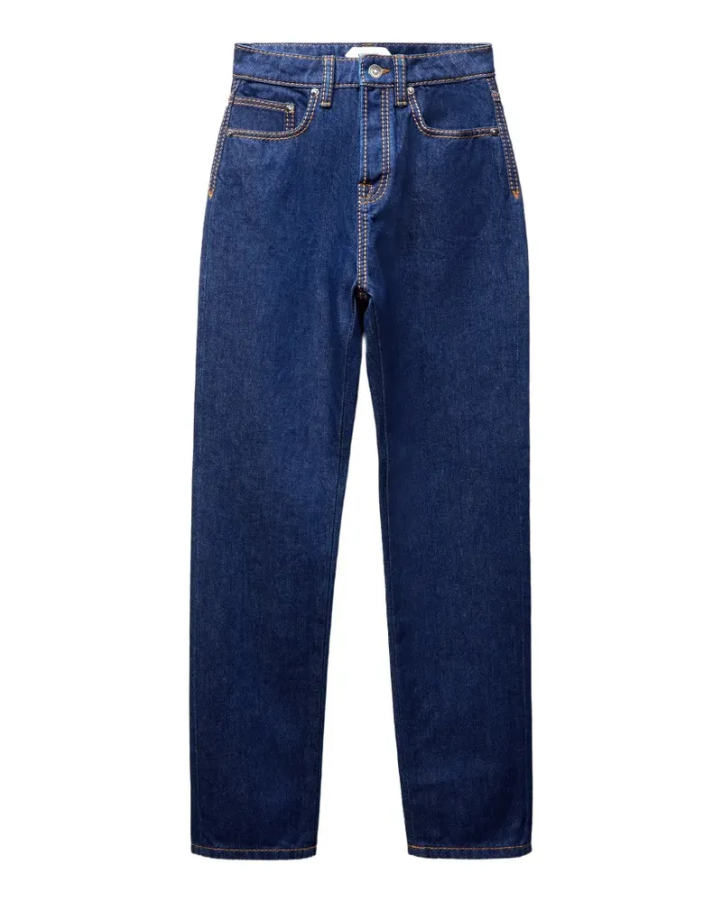 Versace Medusa '95 Jeans mit Kontrastnähten - Blau Blau