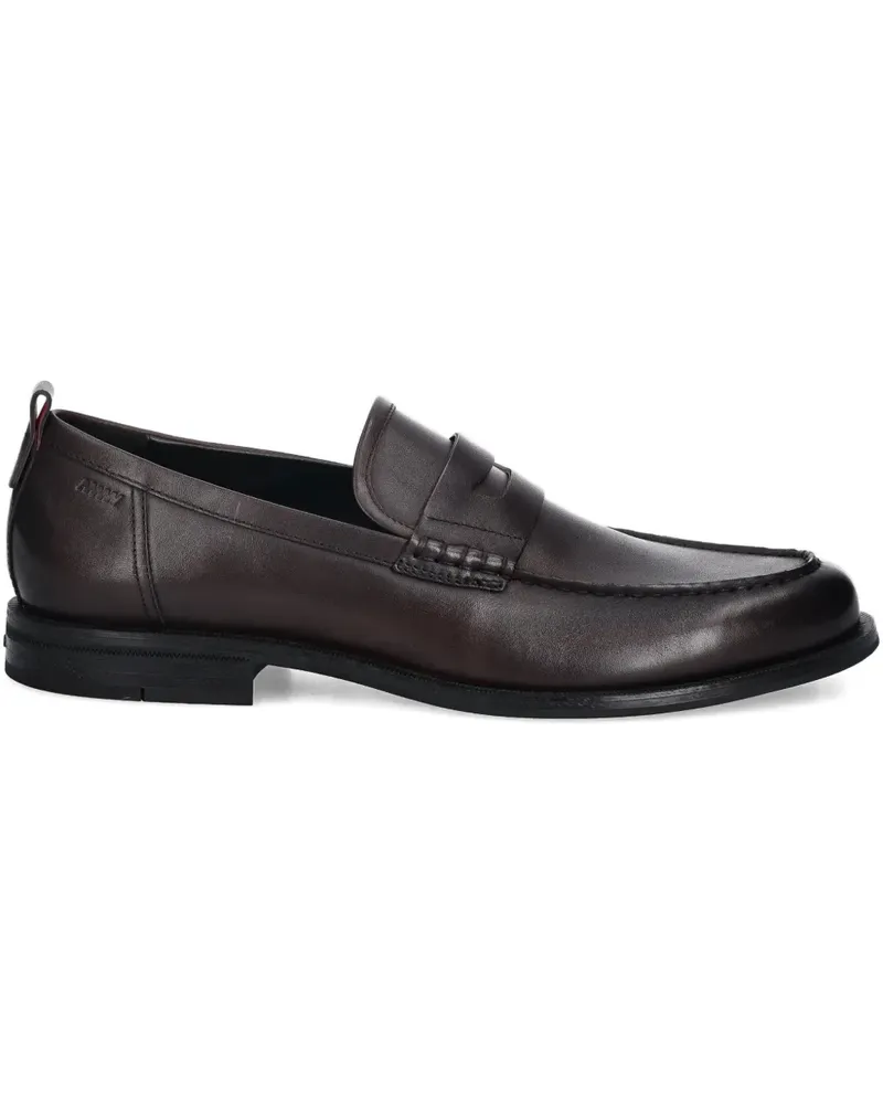 HUGO BOSS penny-strap loafers - Braun Braun