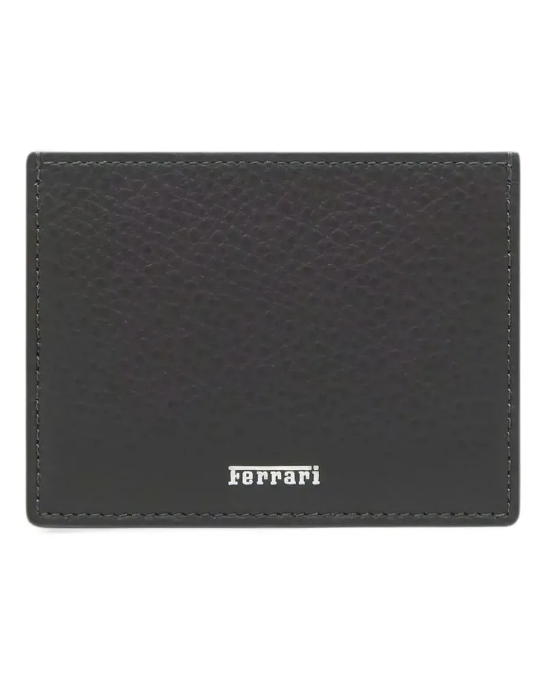 Ferrari logo-print wallet - Grau Grau