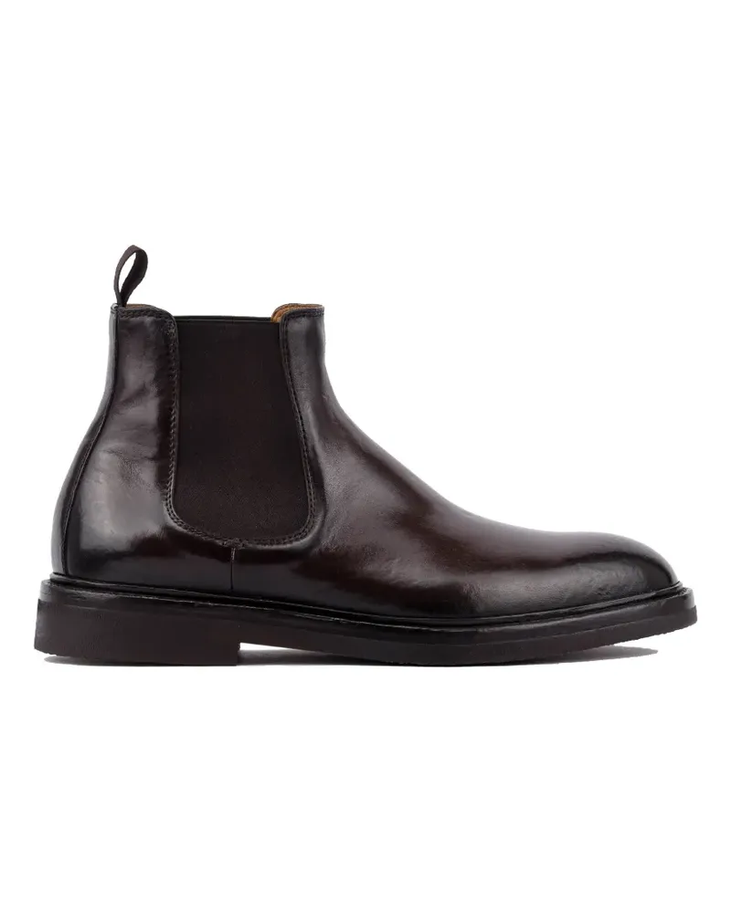 Officine Creative Italia Dude Flexi Chelsea-Boots aus Leder - Braun Braun
