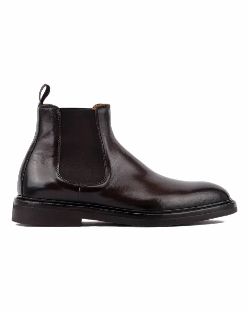Officine Creative Italia Dude Flexi Chelsea-Boots aus Leder - Braun Braun