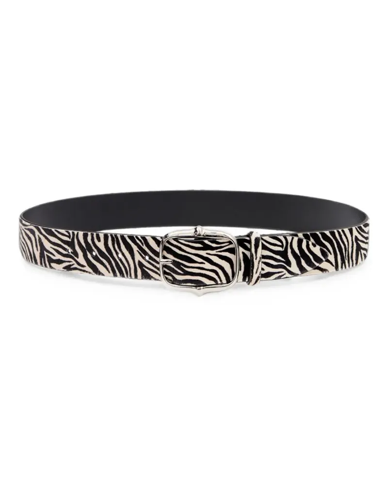 Isabel Marant Lapae leather belt - Nude Nude