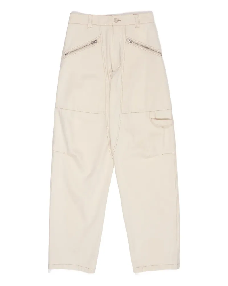 BIMBA Y LOLA Hose mit Reißverschlusstasche - Nude Nude