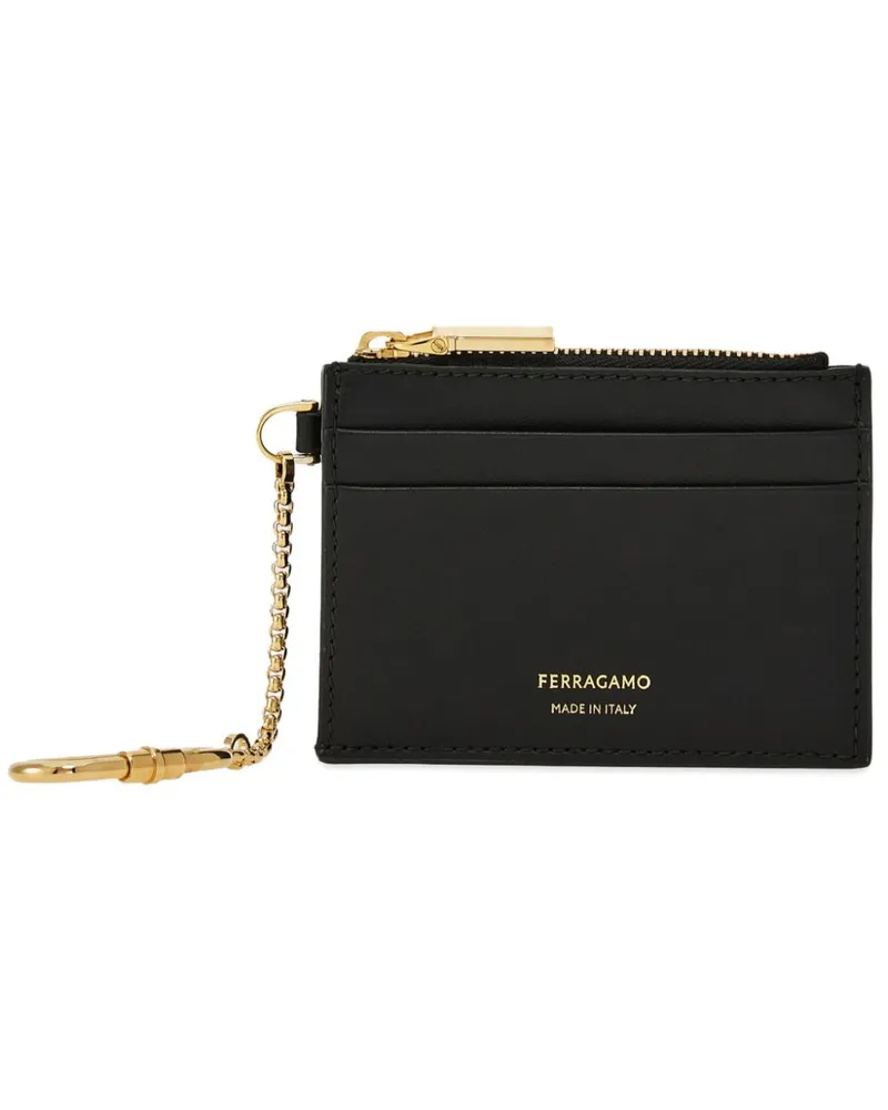 Ferragamo Klassisches Kartenetui - Schwarz Schwarz