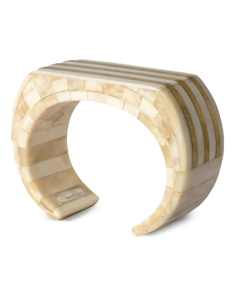 Parts Of Four Crescent Plane Armband - Nude Nude