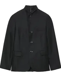 Comme des Garçons Sakko im Layering-Look Schwarz