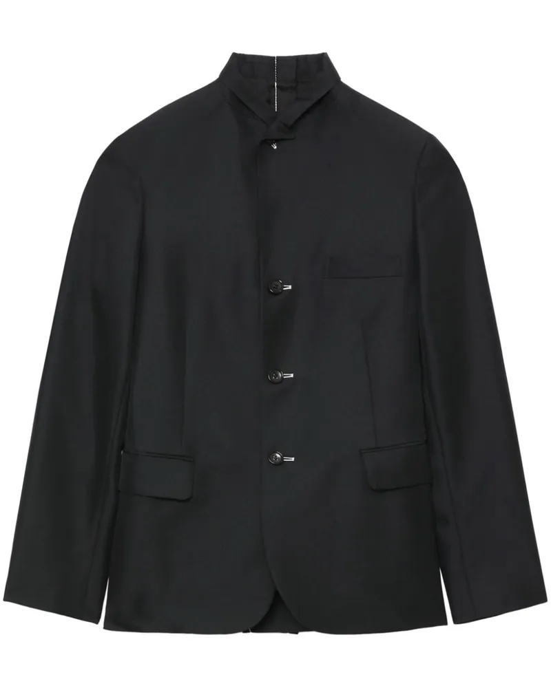 Comme des Garçons Sakko im Layering-Look - Schwarz Schwarz