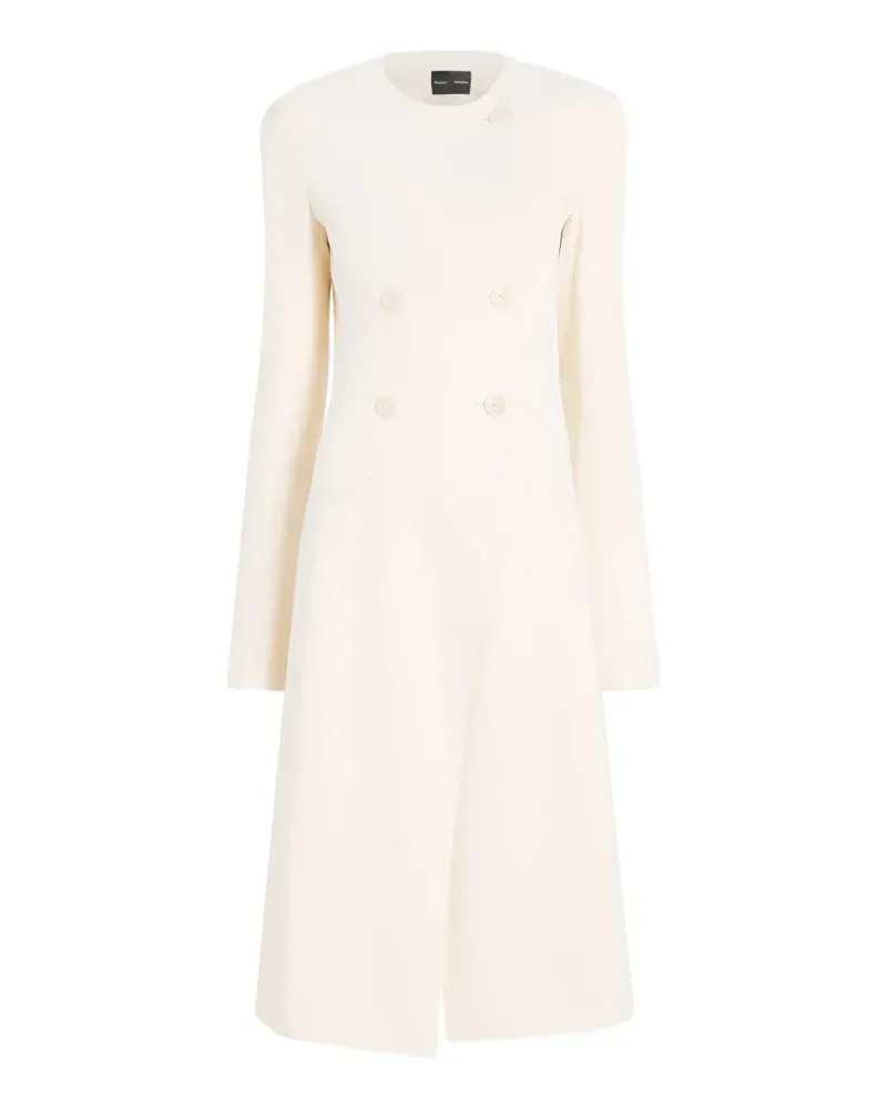 Proenza Schouler Anouk button-up coat - Nude Nude