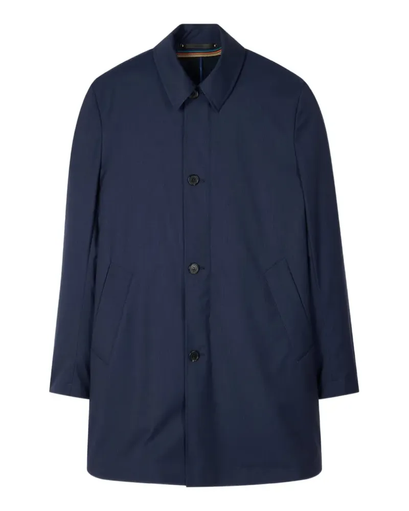 Paul Smith Geknöpfter Mantel - Blau Blau