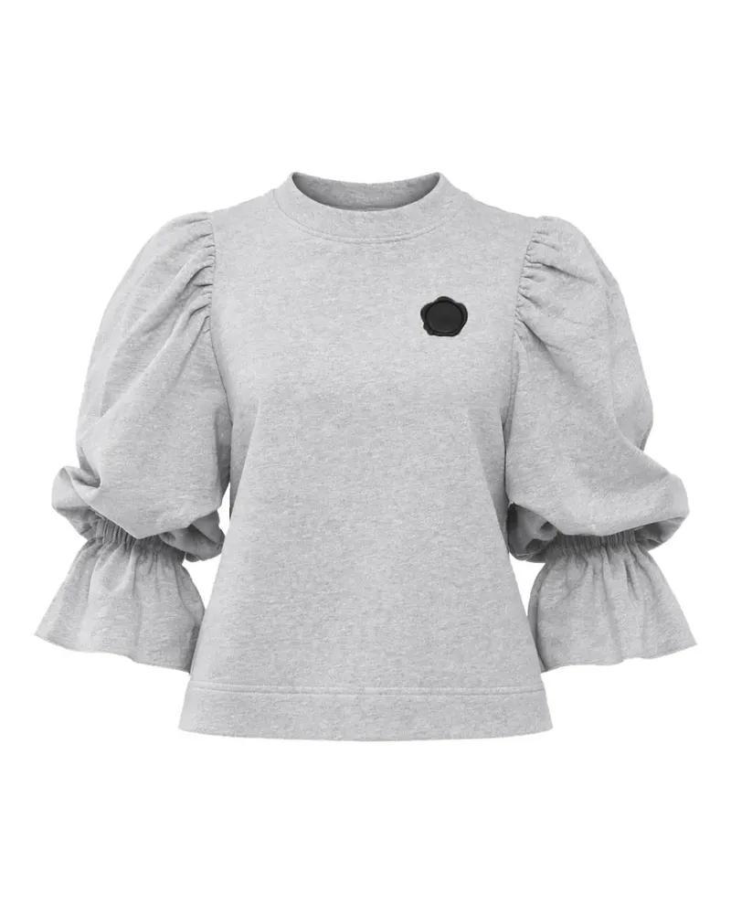 Viktor & Rolf puff-sleeve sweater - Grau Grau